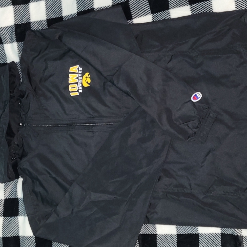 Champion school logo windbreaker